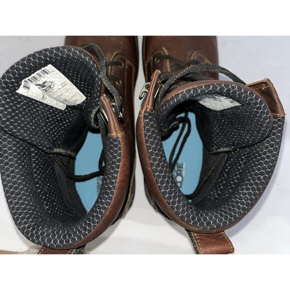 Georgia Boot Carbo-Tec Waterproof Laced Work Boot Mens Lace Up Sz 14W - Picture 7 of 8